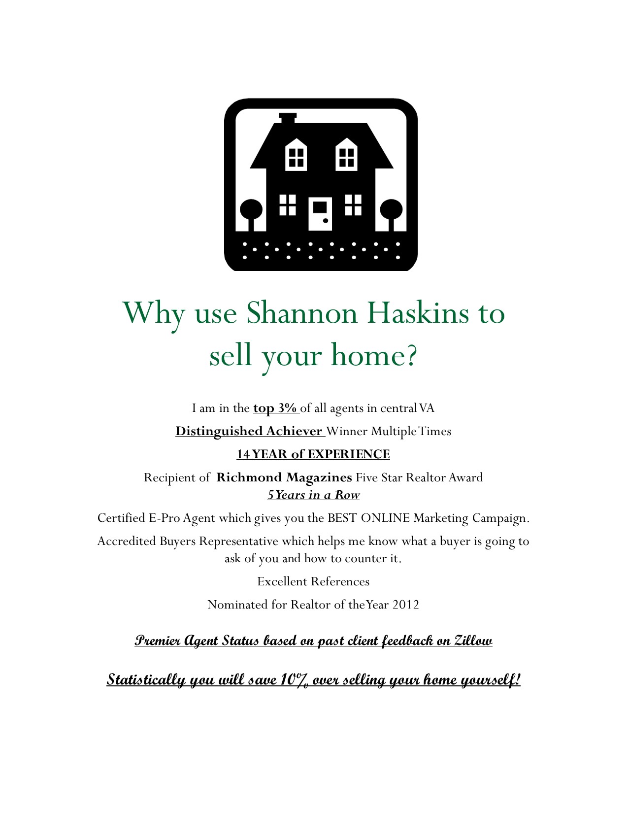 Virginia Real Estate Agent Shannon Haskins